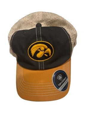 Iowa Hawkeyes : Top of the World  Trucker Hat, off-road adjustable style NWT